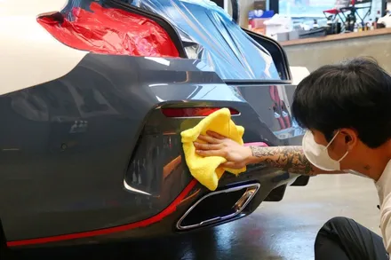 부산 랩핑 BMW 840i 전체 시공 후기 / 부산 해운대구