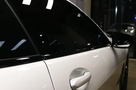부산 랩핑 BMW 850I 크롬 죽이기를 통한 블랙과 화이트의 조화! / 부산 해운대구