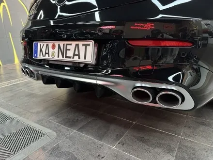 부산 랩핑 벤츠 CLE53 AMG 검정 차량 크롬죽이기, 고광택으로 완성한 밸런스 / 부산 해운대구