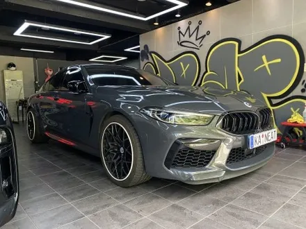 부산 랩핑 BMW M850i 그란쿠페 사틴블랙 전체랩핑으로 완성한 묵직한 존재감 / 부산 해운대구
