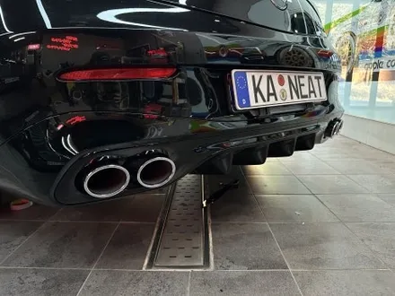 부산 랩핑 벤츠 CLE53 AMG 검정 차량 크롬죽이기, 고광택으로 완성한 밸런스 / 부산 해운대구
