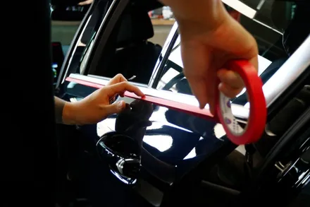 부산 랩핑  BMW 530I 크롬 죽이기부터 파츠 교체까지! / 부산 해운대구