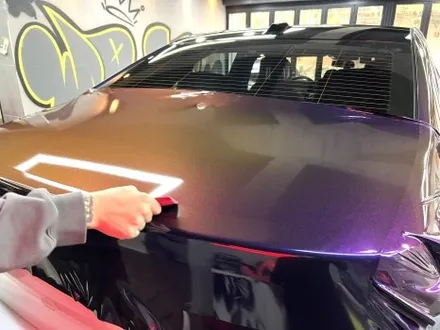 부산랩핑 BMW i7 투톤 랩핑 듀오톤 랩핑으로 온 우주를 담은듯한 색상의 차량으로 변신! / 부산 해운대구