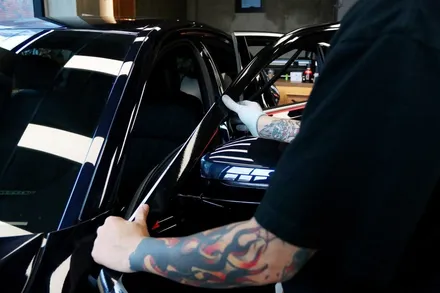부산 랩핑  BMW 530I 크롬 죽이기부터 파츠 교체까지! / 부산 해운대구