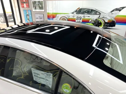 부산랩핑 메르세데스 벤츠 CLS 450 루프스킨 시공 / 부산 해운대구