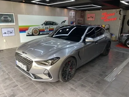 부산 랩핑 카니트 -G70 GT실버로 다시 태어나다 / 부산 해운대구