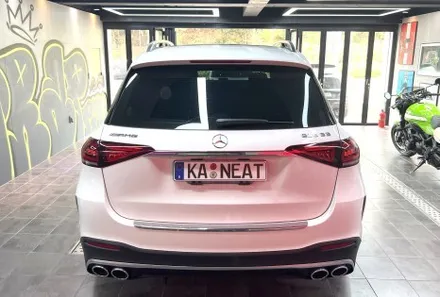 [부산 자동차 랩핑] 벤츠 GLE53 AMG 투톤 시공 후기 / 부산 해운대구