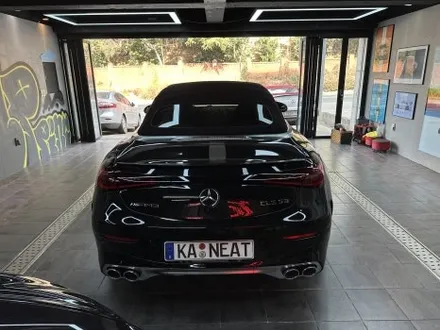 부산 랩핑 벤츠 CLE53 AMG 검정 차량 크롬죽이기, 고광택으로 완성한 밸런스 / 부산 해운대구