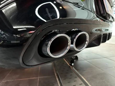 부산 랩핑 벤츠 CLE53 AMG 검정 차량 크롬죽이기, 고광택으로 완성한 밸런스 / 부산 해운대구
