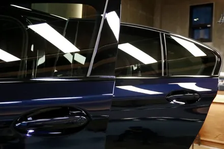부산 랩핑  BMW 530I 크롬 죽이기부터 파츠 교체까지! / 부산 해운대구