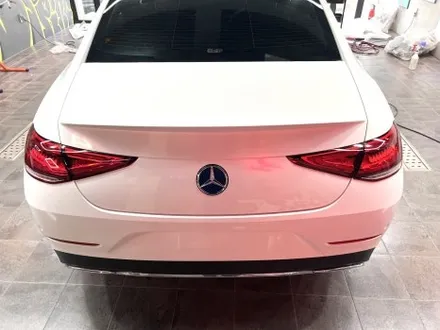 부산 랩핑 벤츠 CLS 3M 화이트골드스파클 필름으로 매일이 럭셔리하게 / 부산 해운대구