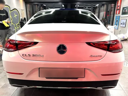 부산 랩핑 벤츠 CLS 3M 화이트골드스파클 필름으로 매일이 럭셔리하게 / 부산 해운대구