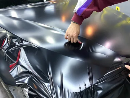 부산랩핑 BMW 4시리즈 쿠페 사틴블랙 전체랩핑으로 묵직하고 깔끔한 쿠페로 만들기! [TINYBOT] / 부산 해운대구