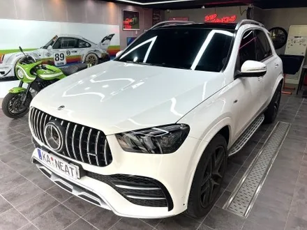 [부산 자동차 랩핑] 벤츠 GLE53 AMG 투톤 시공 후기 / 부산 해운대구