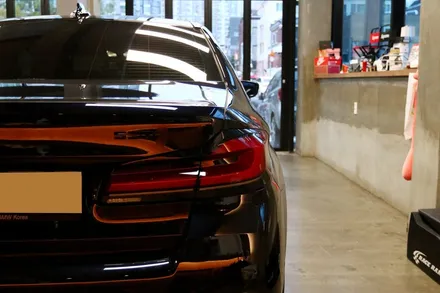 부산 랩핑  BMW 530I 크롬 죽이기부터 파츠 교체까지! / 부산 해운대구