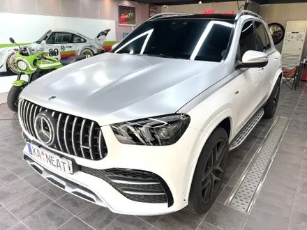 [부산 자동차 랩핑] 벤츠 GLE53 AMG 투톤 시공 후기 / 부산 해운대구
