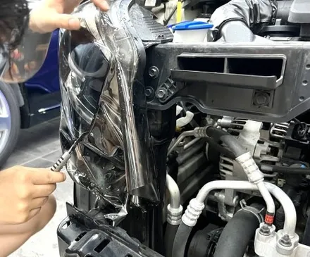 부산 자동차랩핑 기아 모닝 고광택 전체랩핑으로 개성이 톡톡 튀는 차량 만들기 (+스모그 PPF) / 부산 해운대구