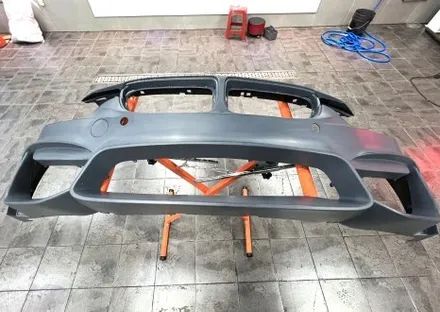 부산 자동차 랩핑 BMW 3시리즈 사틴 다크 그레이 전체 랩핑으로 볼륨감 극대화하기! / 부산 해운대구