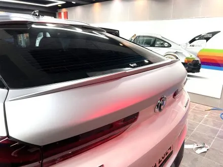 부산랩핑 BMW X6 듀오톤(투톤) 랩핑 사틴 실버 메탈릭으로 고급스럽게 / 부산 해운대구