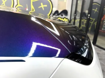 부산랩핑 BMW i7 투톤 랩핑 듀오톤 랩핑으로 온 우주를 담은듯한 색상의 차량으로 변신! / 부산 해운대구