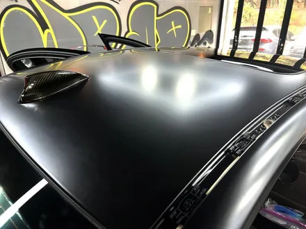부산 자동차랩핑 BMW M5 컴페티션 사틴블랙 전체랩핑을 통해 강렬한 스포츠 세단으로 변신하기[에이버리] / 부산 해운대구