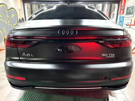 부산랩핑 A8 전체랩핑 크롬죽이기로 강렬하게 변신! / 부산 해운대구