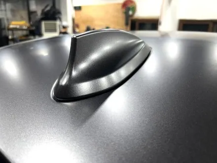 부산랩핑 BMW 3시리즈 사틴 다크 그레이 컬러로 도시적인 느낌 물씬~ / 부산 해운대구