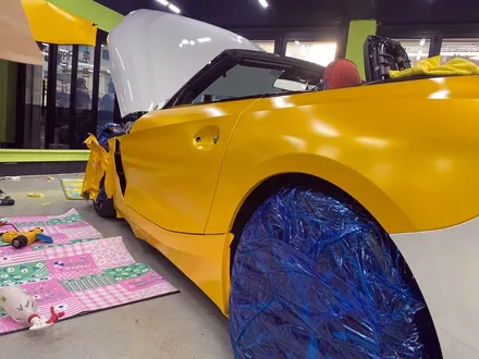 부산랩핑 bmw랩핑 z4 m40i 하나밖에 없는 컬러로 변신하기!! / 부산 해운대구