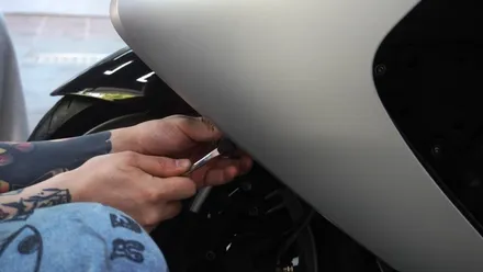 [카니트] 부산 바이크 랩핑 및 데칼 BMW C650GT / 부산 해운대구