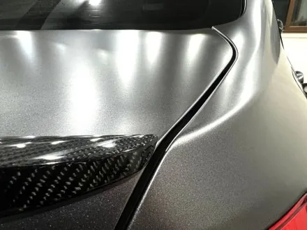 부산랩핑 BMW 3시리즈 사틴 다크 그레이 컬러로 도시적인 느낌 물씬~ / 부산 해운대구