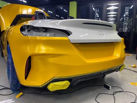 부산랩핑 bmw랩핑 z4 m40i 하나밖에 없는 컬러로 변신하기!! / 부산 해운대구