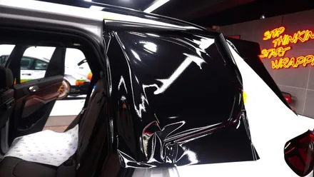 부산랩핑 BMW X5 화이트와 블랙의 조화 / 부산 해운대구