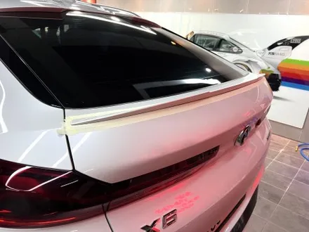 부산랩핑 BMW X6 듀오톤(투톤) 랩핑 사틴 실버 메탈릭으로 고급스럽게 / 부산 해운대구