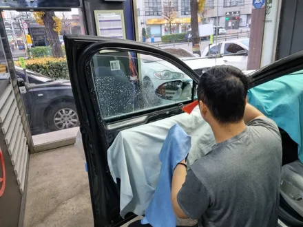 인천 제네시스 G80 신차패키지 자세한 시공 후기