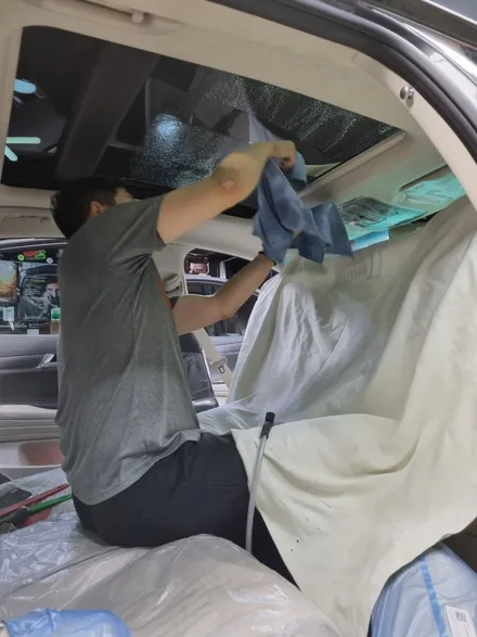인천 제네시스 G80 신차패키지 자세한 시공 후기