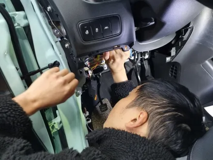 인천 원격시동 경보기 마이키 프리미엄2 기아 레이 시공후기