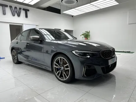 bmw랩핑 사틴블랙으로 m340i 무게감있게 작업했어요 / 안산시 단원구 초지동