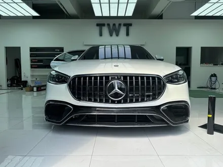 안산 벤츠크롬죽이기 W223 S63 블랙으로 더욱 스포티해졌어요 / 안산시 단원구 초지동