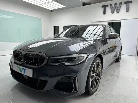 bmw랩핑 사틴블랙으로 m340i 무게감있게 작업했어요 / 안산시 단원구 초지동