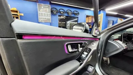벤츠 S450D 액티브 엠비언트 + 4D 부메스터 조합 시공기! / 창원시 의창구 사림동
