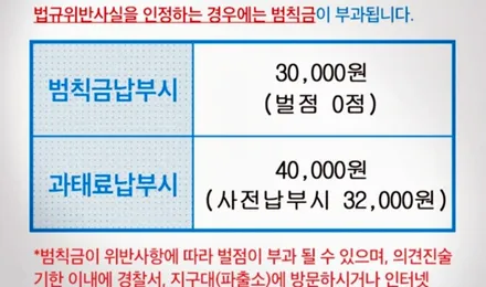 자동차 교통 범칙금 간단 조회로 빠르게 납부하시죠! / 창원시 의창구 사림동