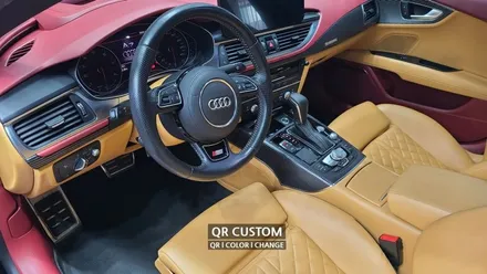 아우디A7 실내염색/가죽염색/풀커스텀 / 인천 남동구 고잔동