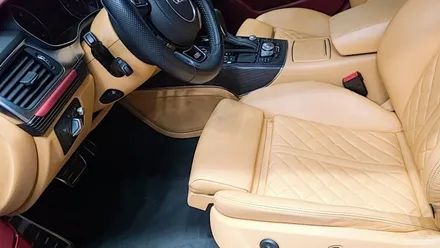 아우디A7 실내염색/가죽염색/풀커스텀 / 인천 남동구 고잔동