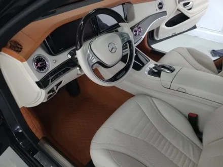 벤츠 실내염색으로 베이지시트 교체하는 방법 바닥풀매트까지 / 벤츠 / S-클래스 / 인천 남동구