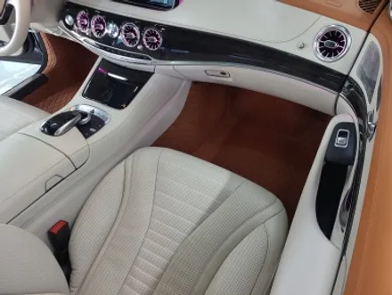 벤츠 실내염색으로 베이지시트 교체하는 방법 바닥풀매트까지 / 벤츠 / S-클래스 / 인천 남동구