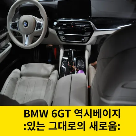 실내커스텀은 역시나 / BMW / 6시리즈 GT (G32) / 인천 남동구