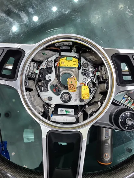 포르쉐 핸들교체 카이엔핸들염색 시공후기 / 인천 남동구