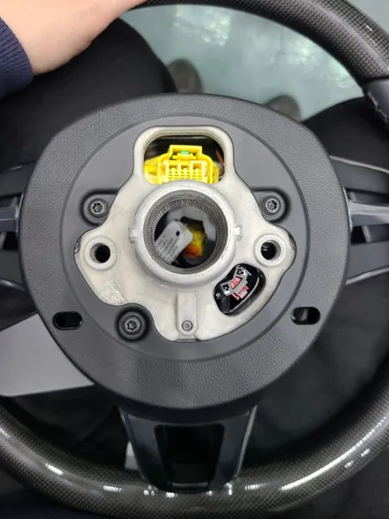 포르쉐 핸들교체 카이엔핸들염색 시공후기 / 인천 남동구