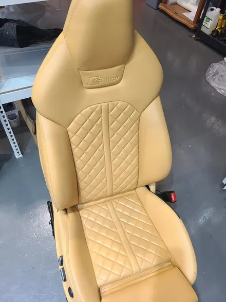 아우디A7 실내염색/가죽염색/풀커스텀 / 인천 남동구 고잔동