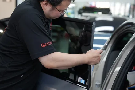 강서구 썬팅 버텍스 900 BMW 520i 출고 후 작업 / 서울 서초